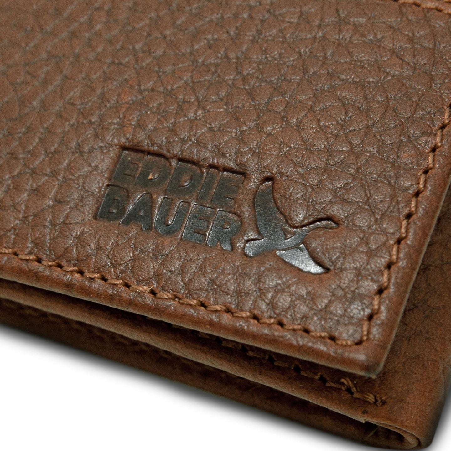 Extra Capacity Rugged Leather Trifold With Flip Id-Black-9