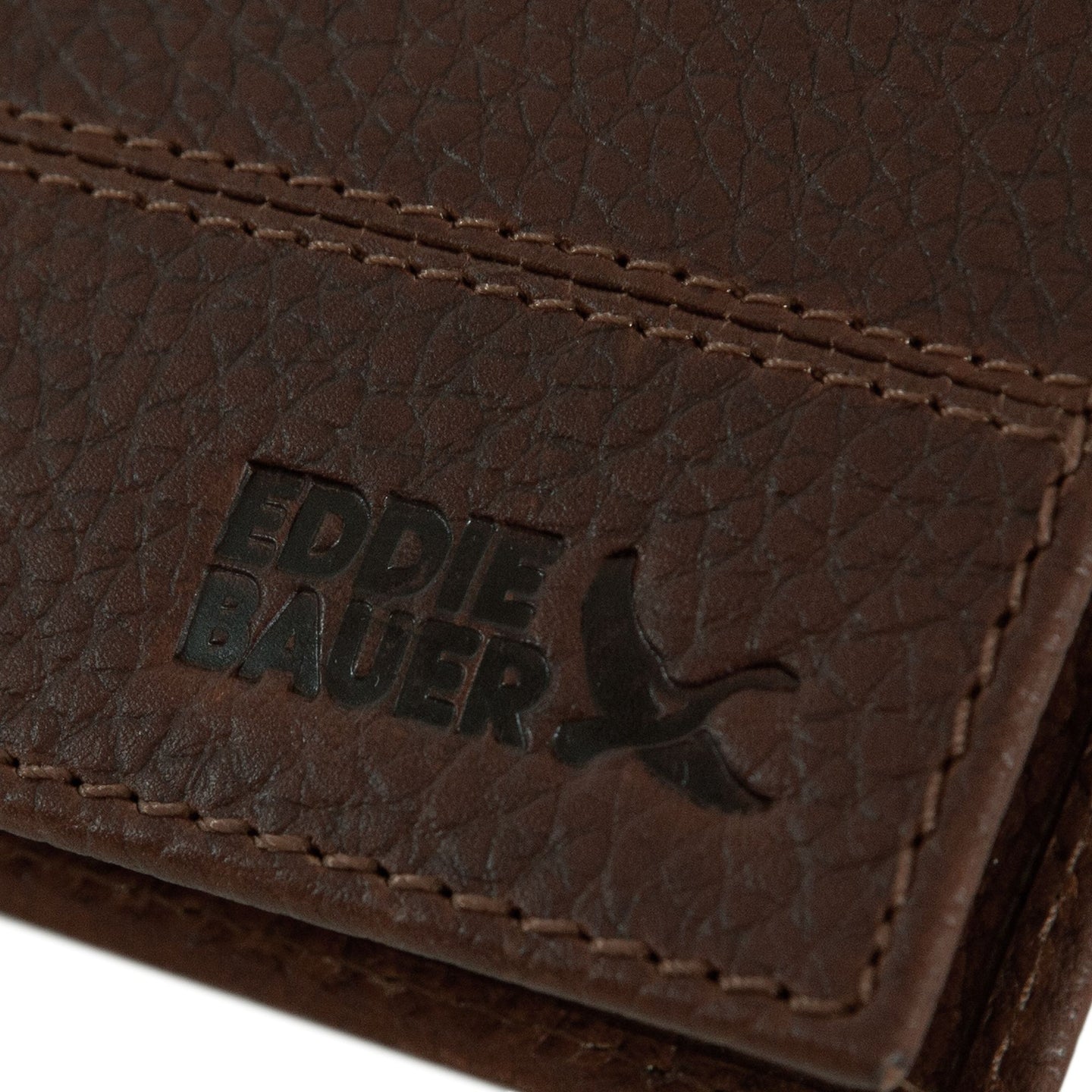Rugged Leather Money Clip Bifold Wallet-Black-11