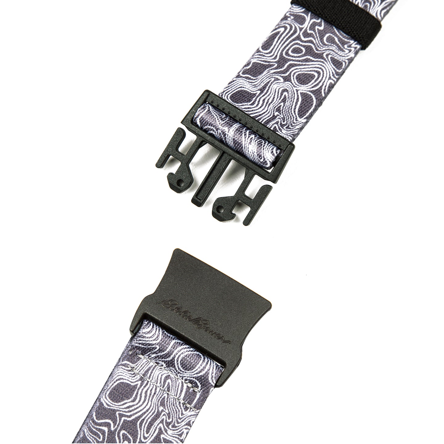 Trail Graphic Active Stretch Belt-Gray-4