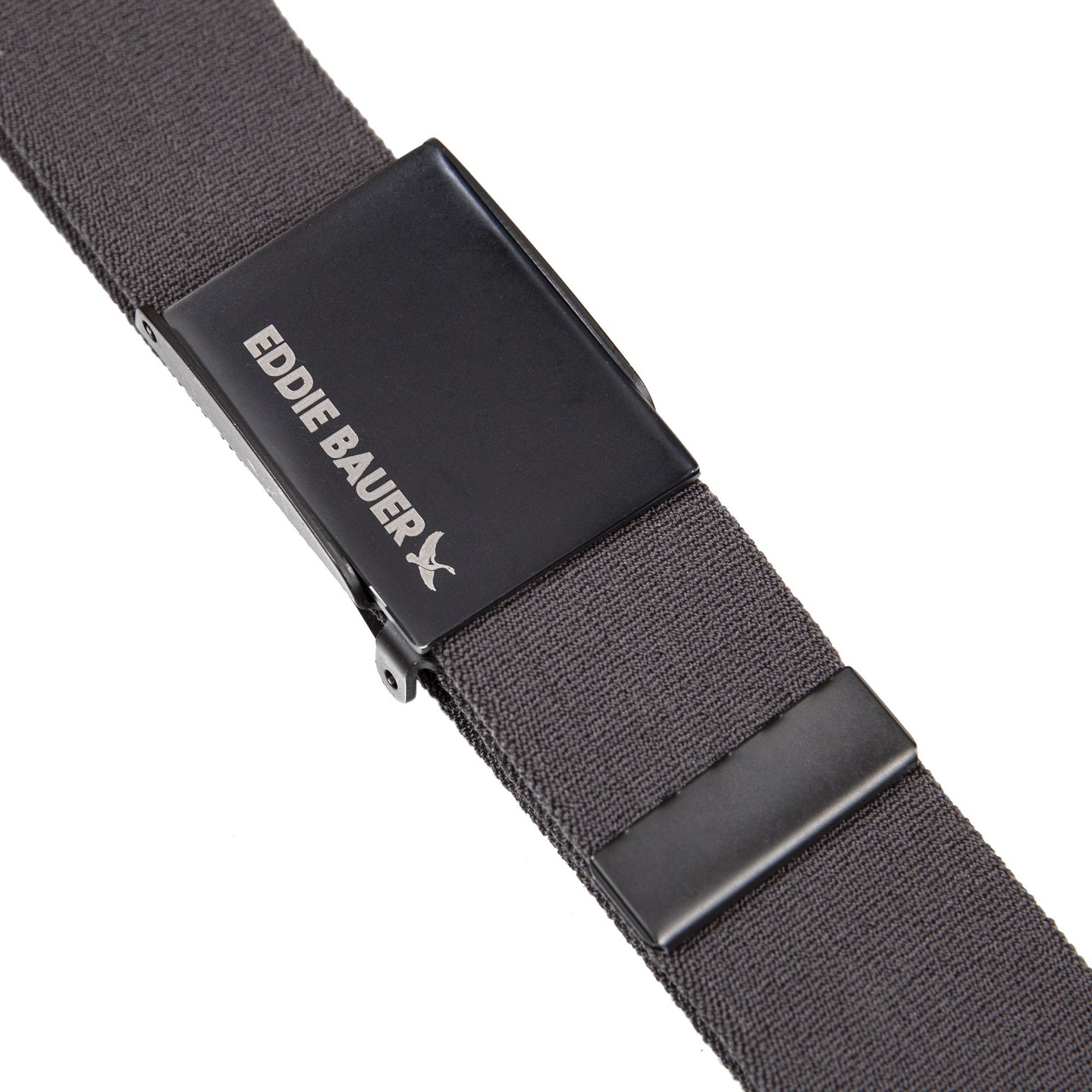 Backcountry Active Stretch Webbing Belt With Military Buckle-Dark Smoke-5