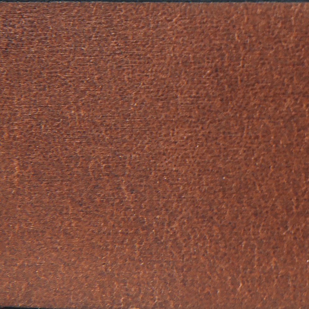Bridle Leather Belt With Nickel Finish Buckle-TAN-18