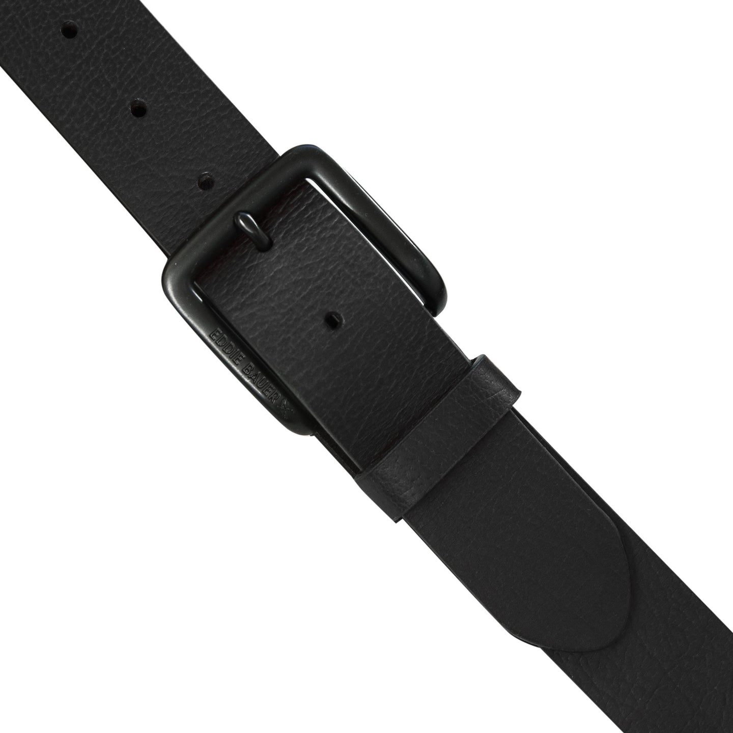 Matte Leather Jean Belt-Black-5