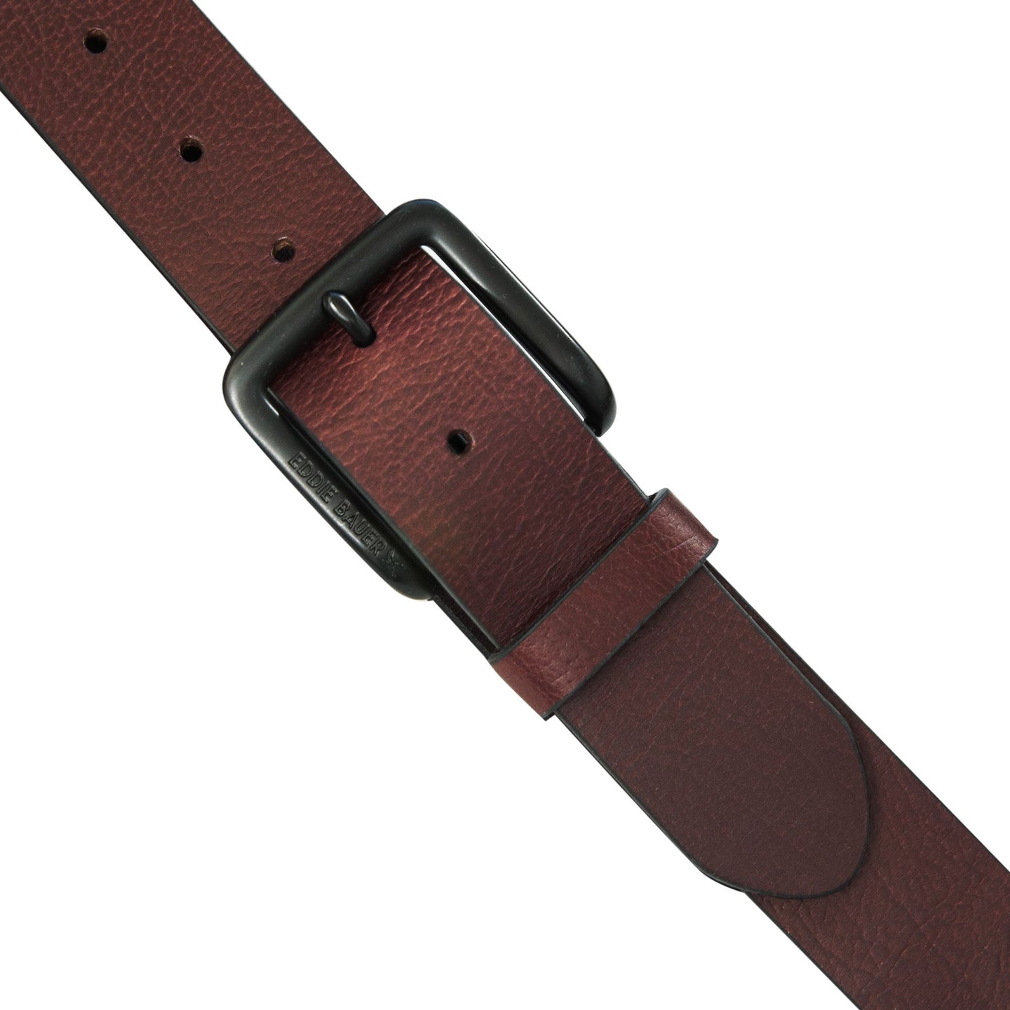 Matte Leather Jean Belt-Brown-10