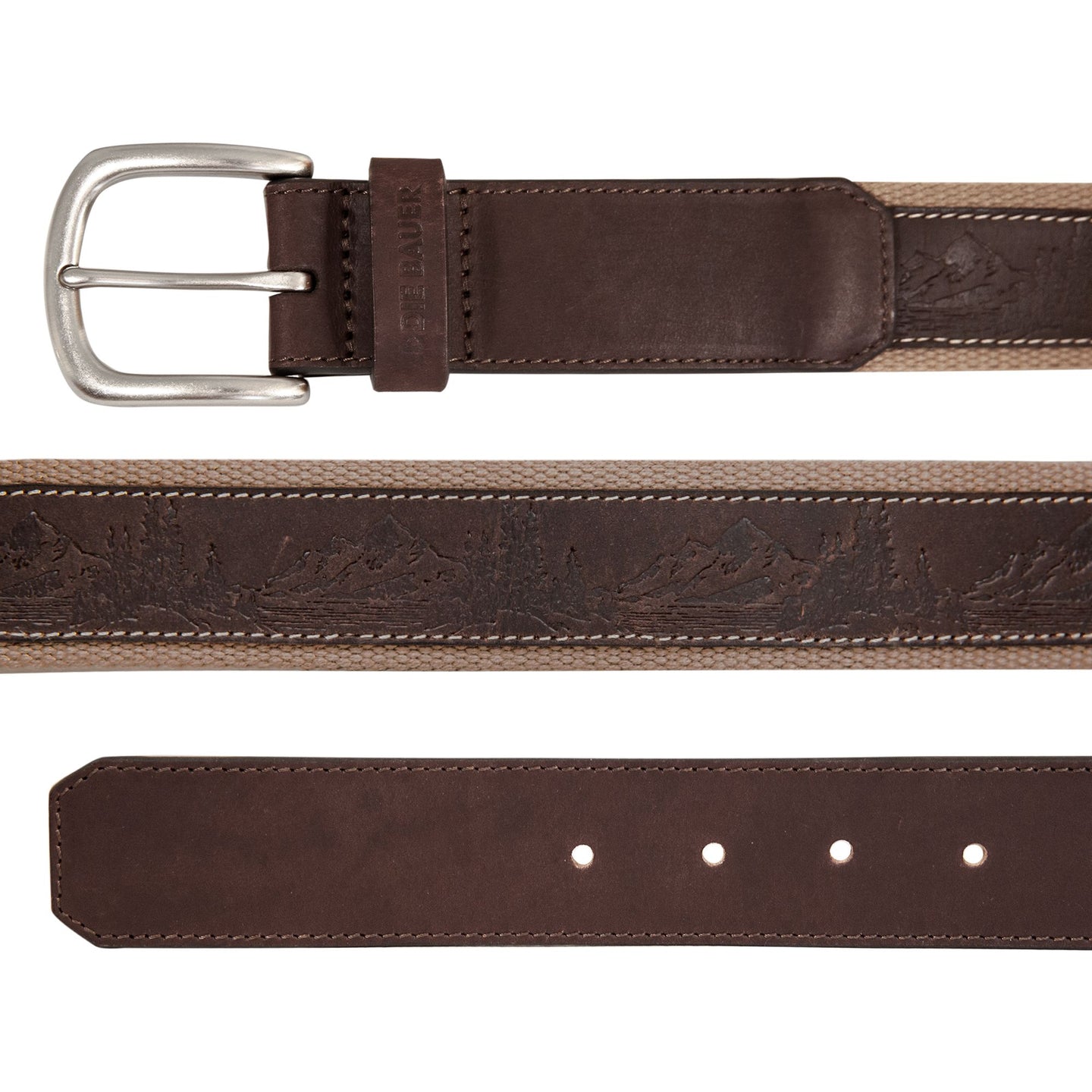 Outdoor Comfort Mountain Belt-Brown-2
