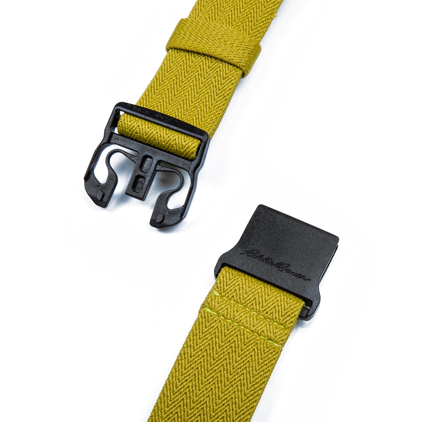 Trail Active Solid Stretch Webbing Belt-Chartreuse-4