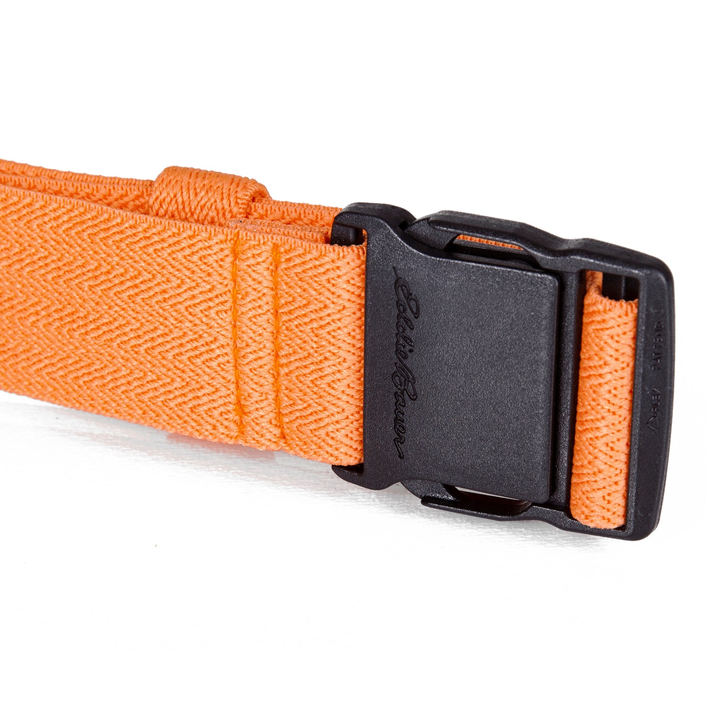 Trail Active Solid Stretch Webbing Belt-Orange-24