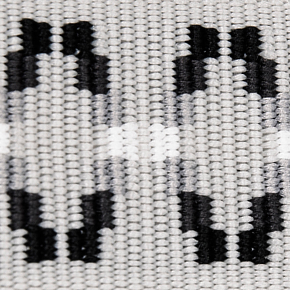 Cascade Webbing Belt With Engraved Metal Buckle-Silver-6