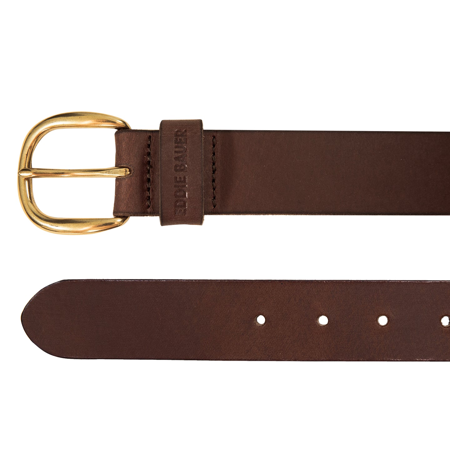 Classic Leather Jean Belt-Brown-2