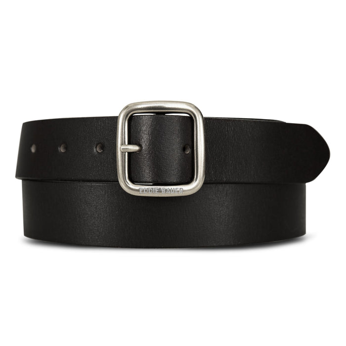 Center Bar Leather Jean Belt