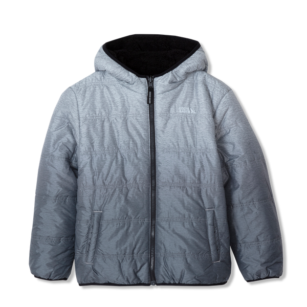 Eddie Bauer Kids Boys Deer Harbor Reversible Hooded Jacket