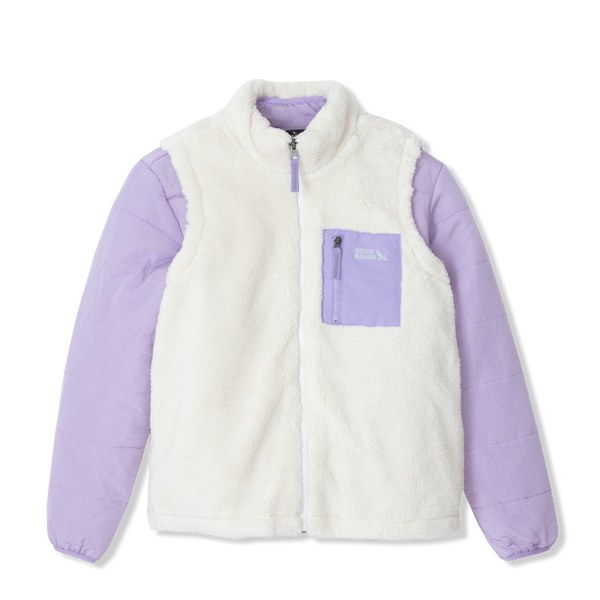 Eddie Bauer Kids Kids Fleece Vest 3-in-1 Jacket