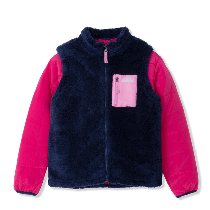 Kids Fleece Vest 3-in-1 Jacket