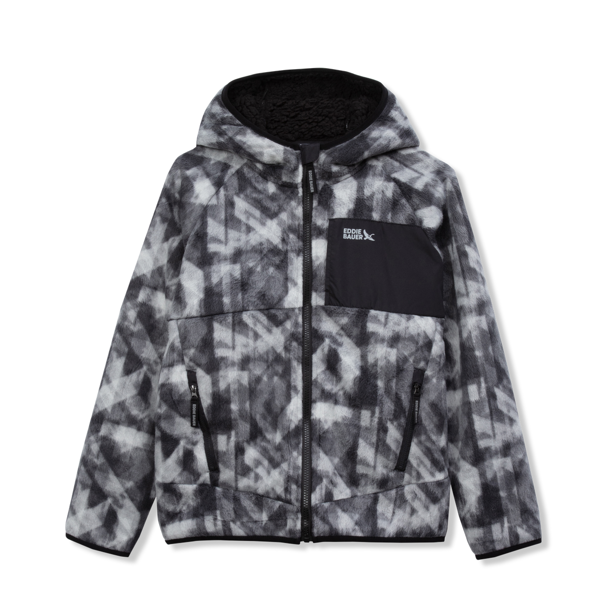 Eddie Bauer Kids Kids Quest Fleece Bonded Hooded Jacket