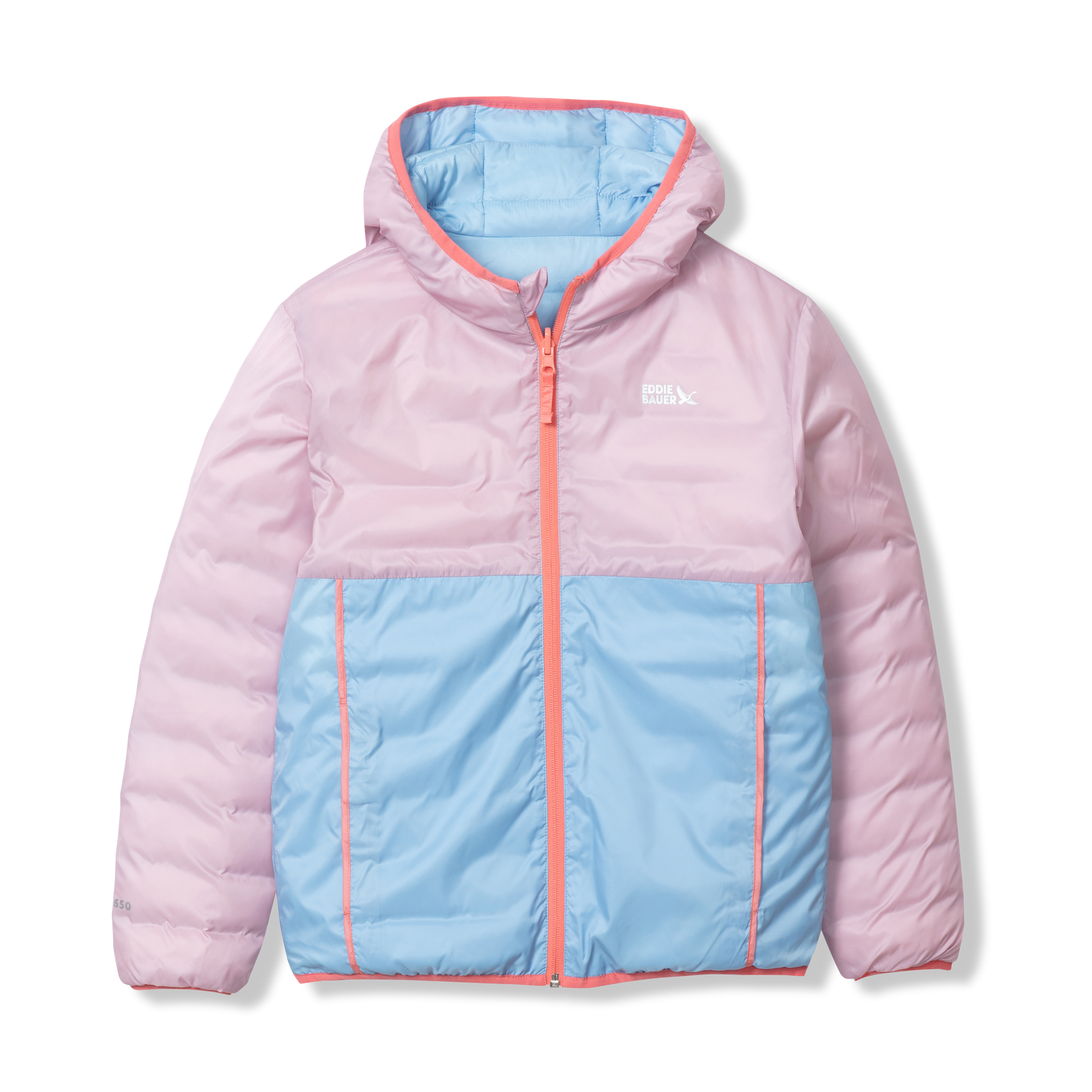 Eddie Bauer Kids Kids Reversible Cirruslite Down Hooded Jacket