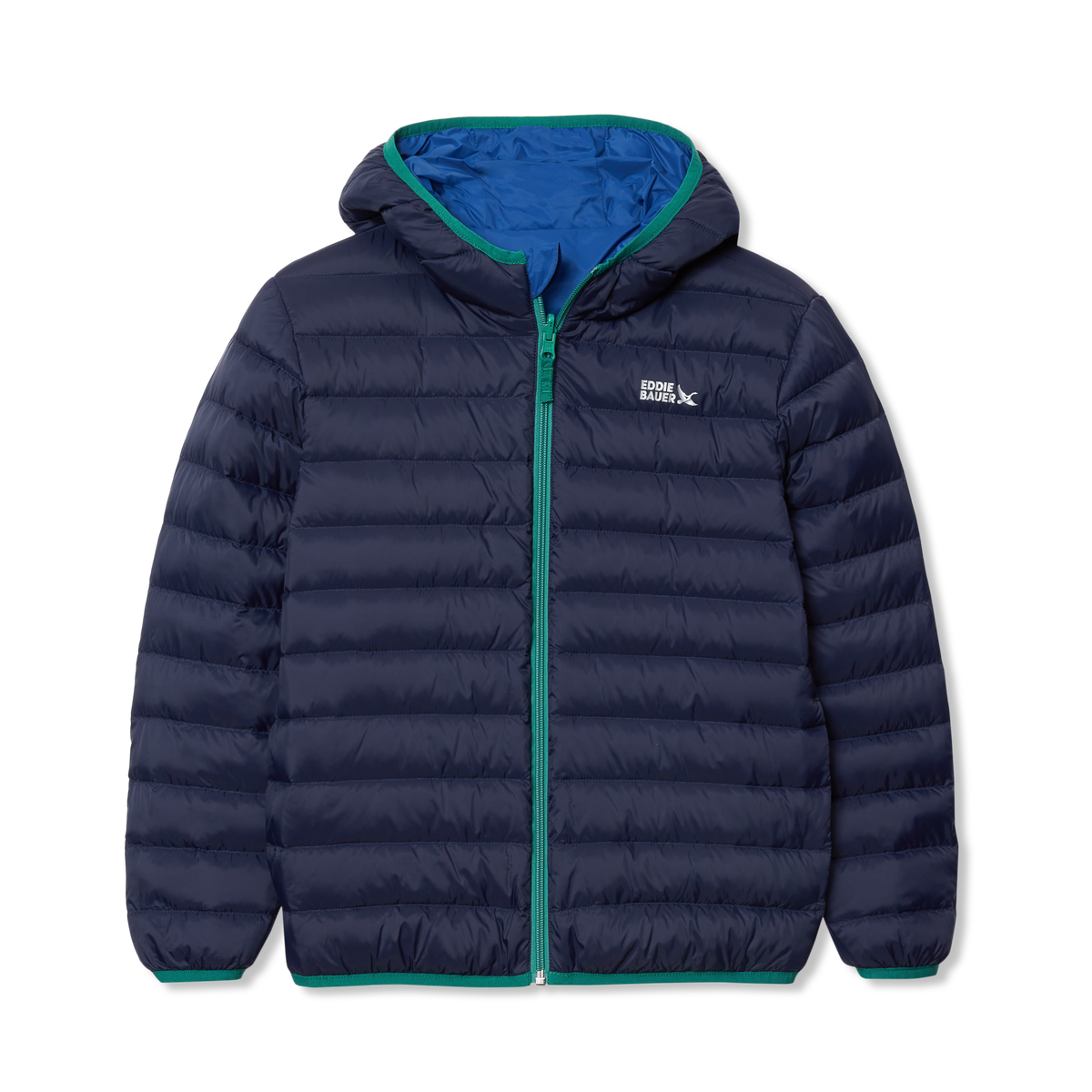 Eddie Bauer Kids Kids Reversible Cirruslite Down Hooded Jacket Eddie Bauer Kids Kids Reversible Cirruslite Down Hooded Jacket