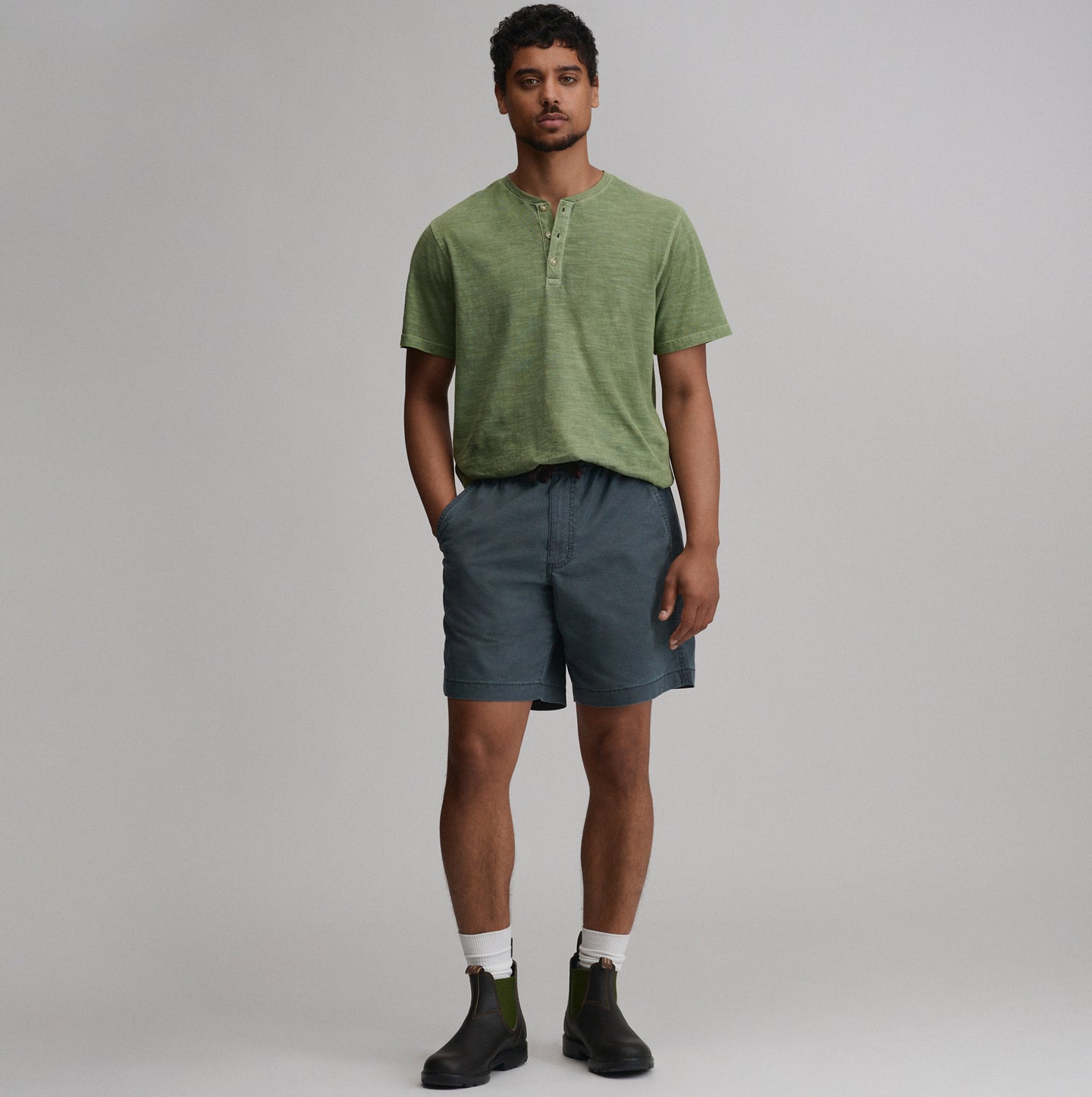 Men's Top Out Ripstop Shorts-Carbon-5