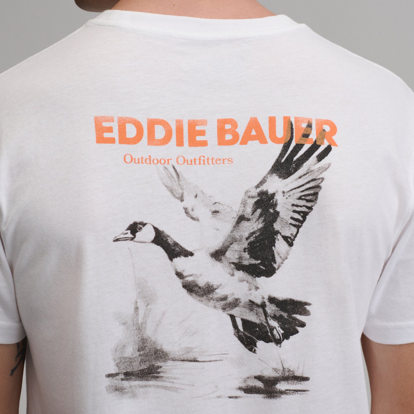 Men's Eddie Bauer Goose Reissue-White-4