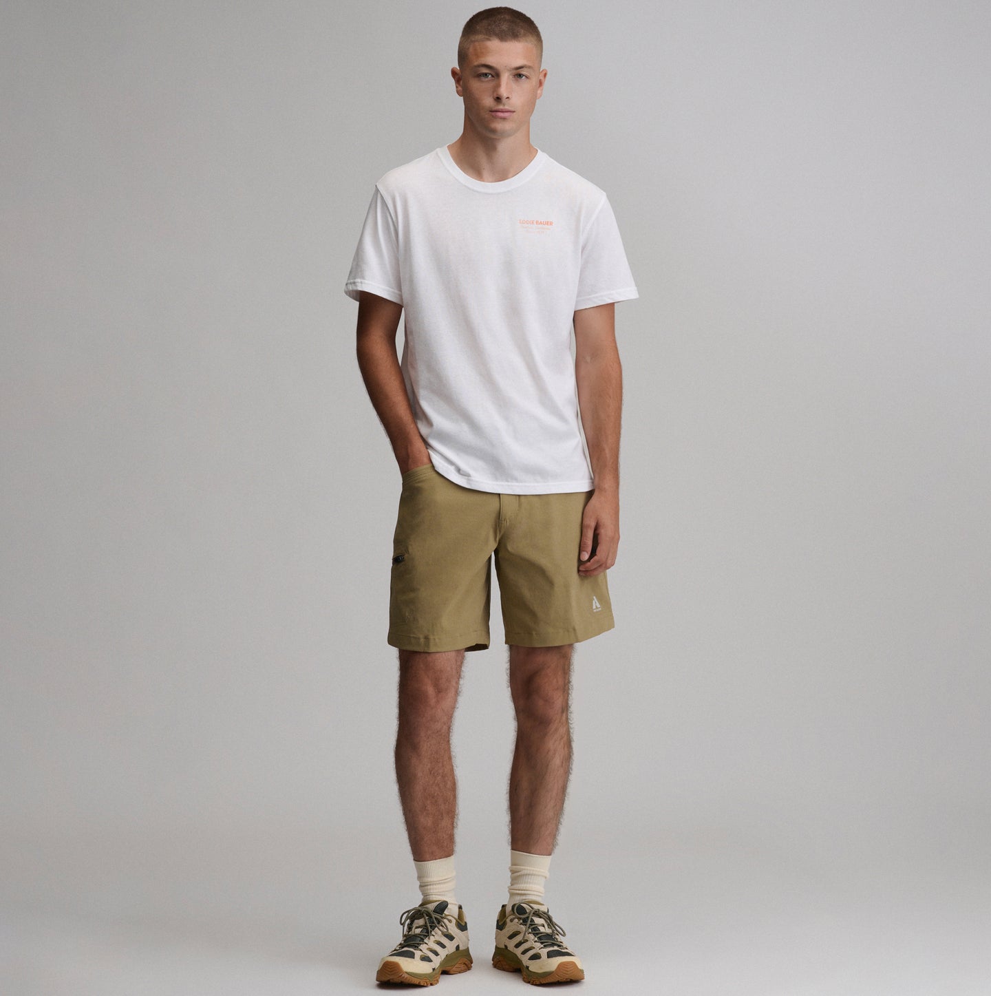 Men's Eddie Bauer Goose Reissue-White-5