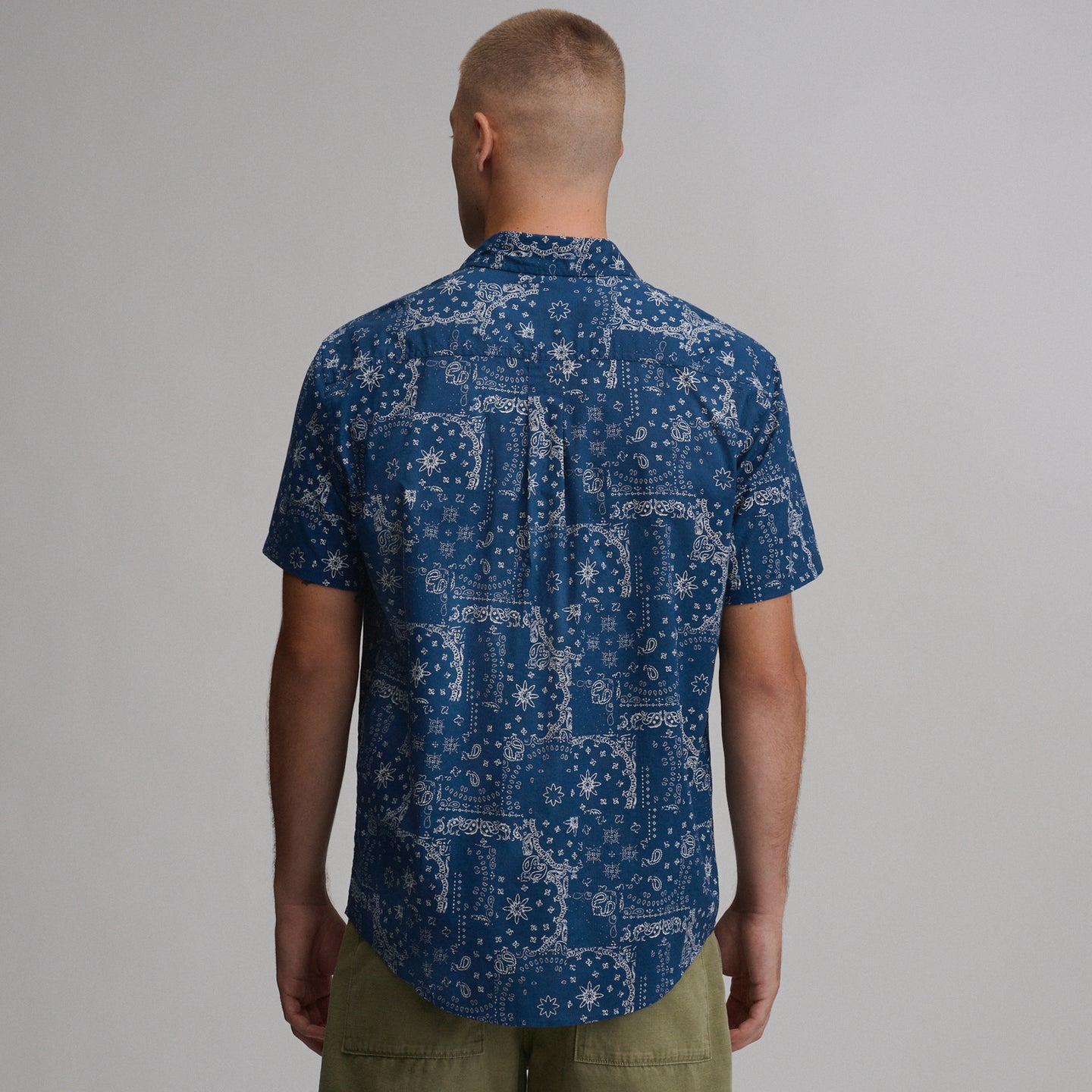Men's Baja Short-Sleeve Shirt - Print-Dusk-10