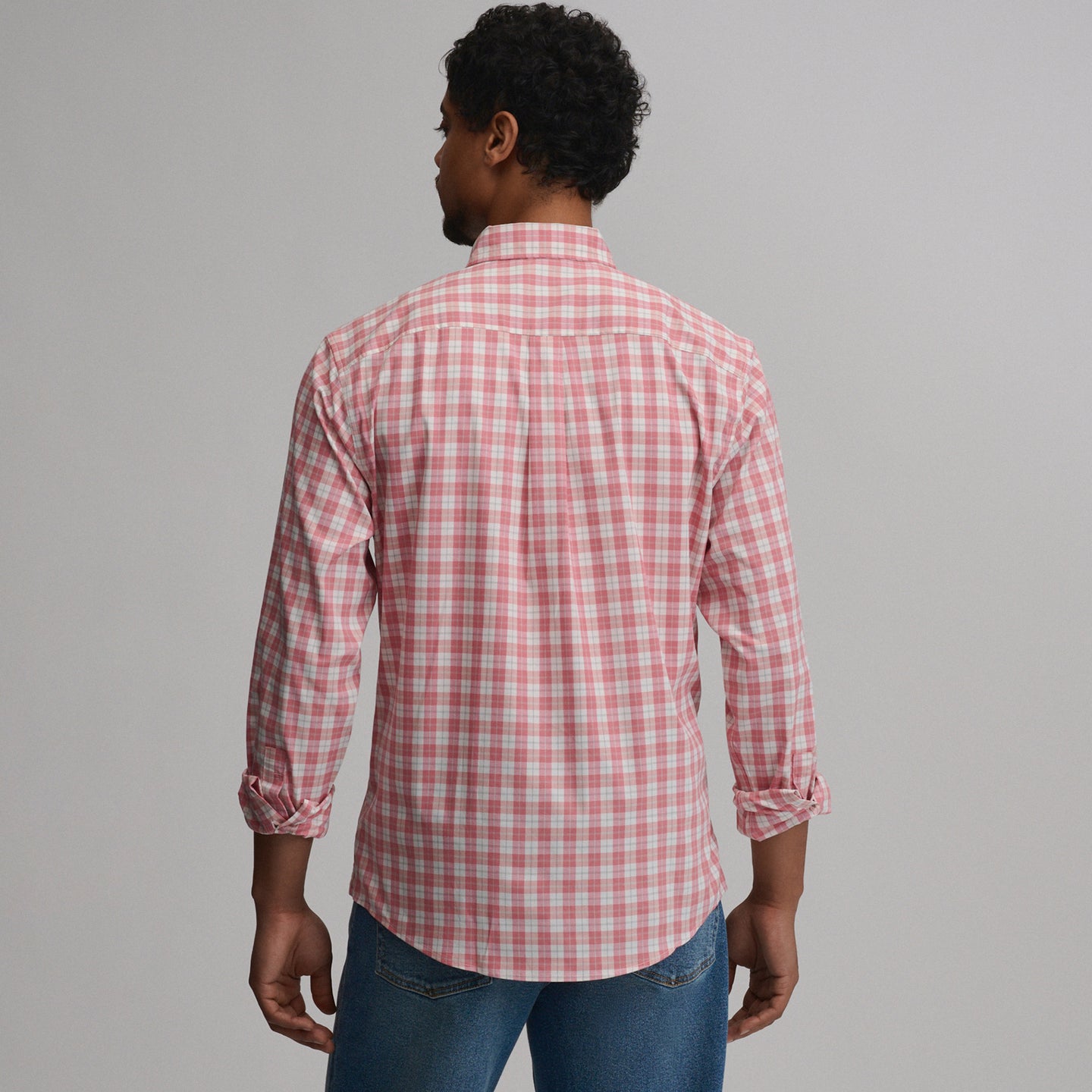 Men's Voyager Flex Long-Sleeve Shirt-Tangelo-2