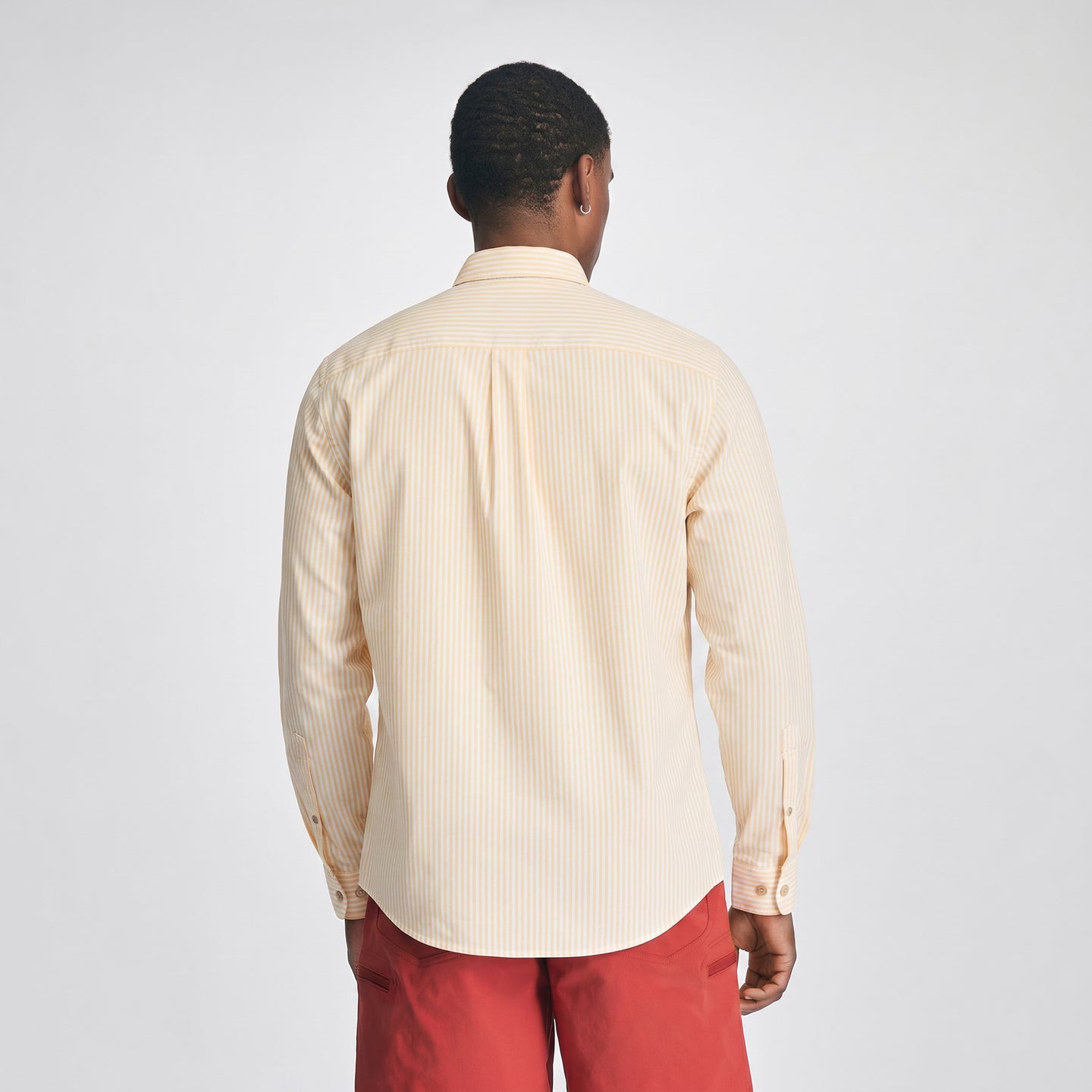 Men's Voyager Flex Long-Sleeve Shirt-Lt Yellow-15