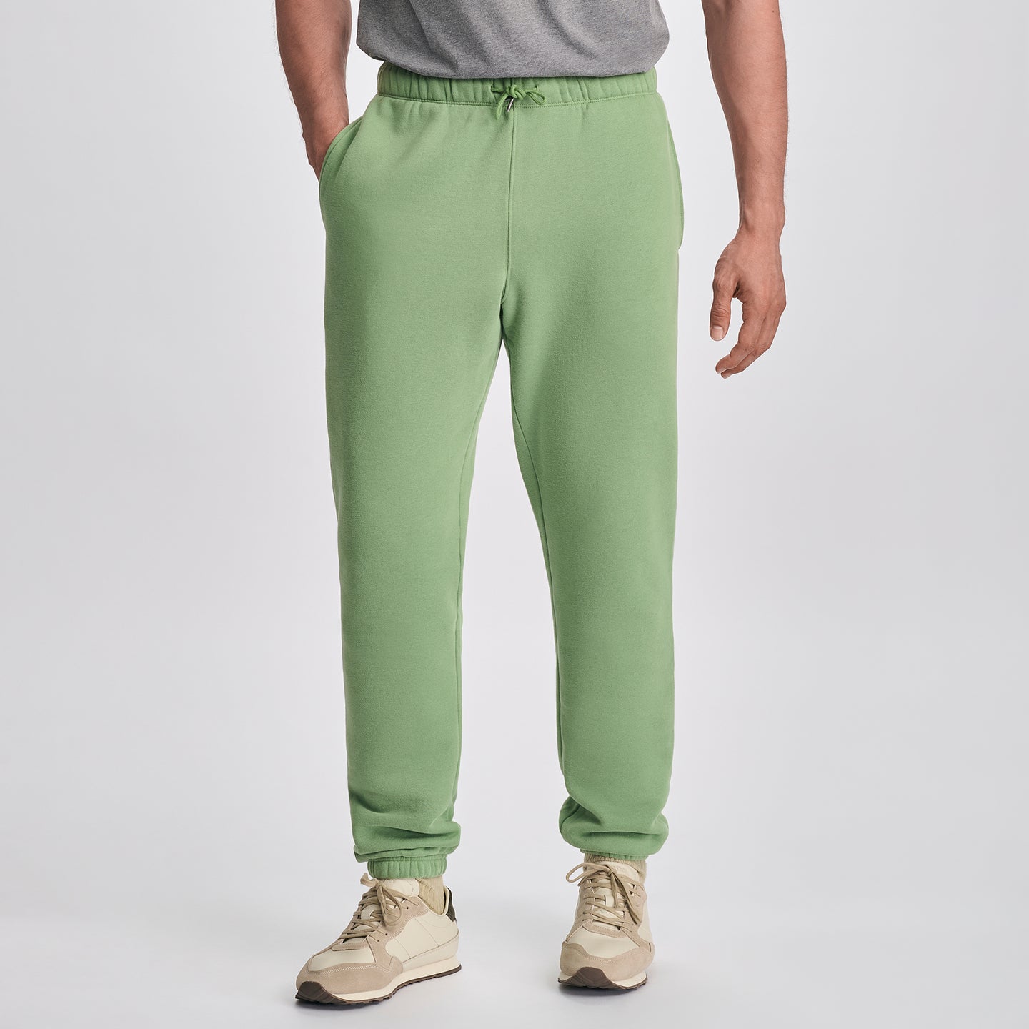 Men's Vintage Soft Classic Fit Jogger Sweatpants-Grove-1