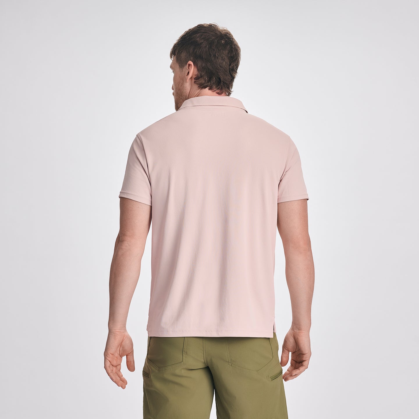 Men's Short Sleeve Fairway Polo-Calla Lily-2