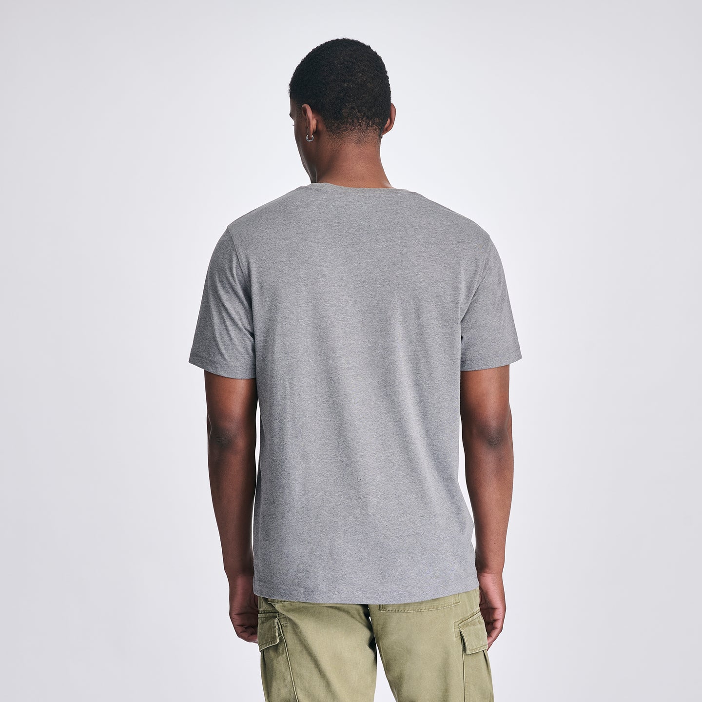 Graphic T-Shirt - Nature-Med Htr Gray-2