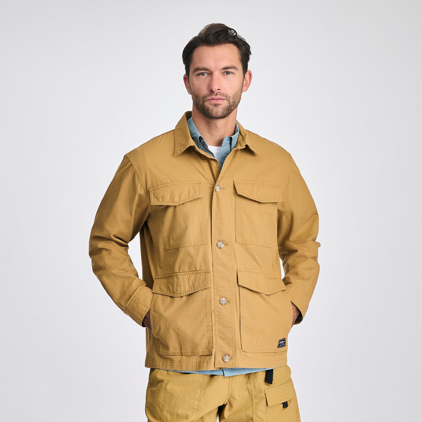 Men's Renegade Jacket-DK SAND-1