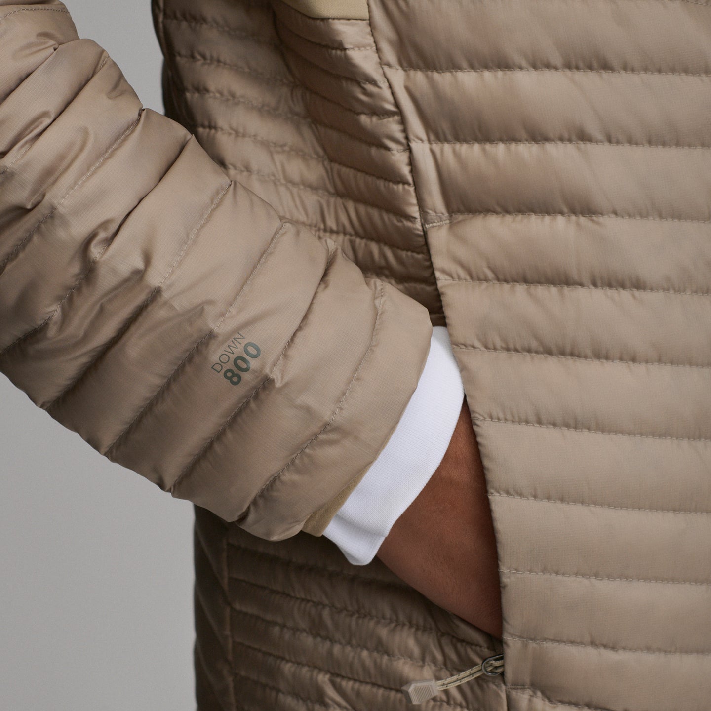 Men's MicroTherm® 2.0 Packable Down Jacket-Light Khaki-7