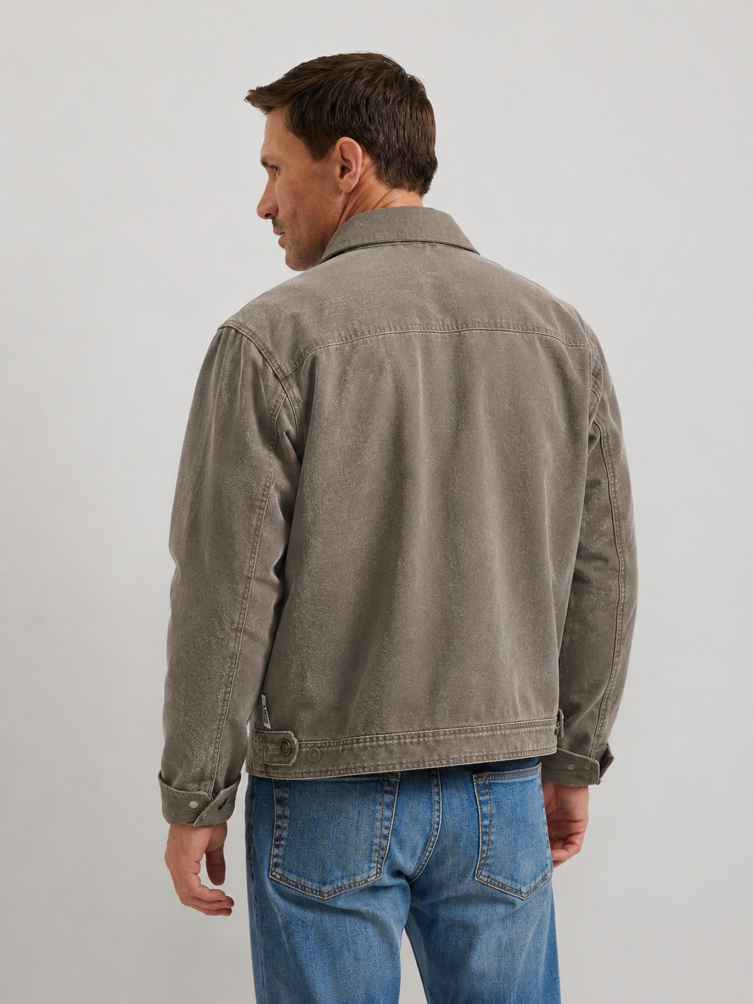 Men's Seabrook Vintage Washed Jacket-Hazelnut-Regular