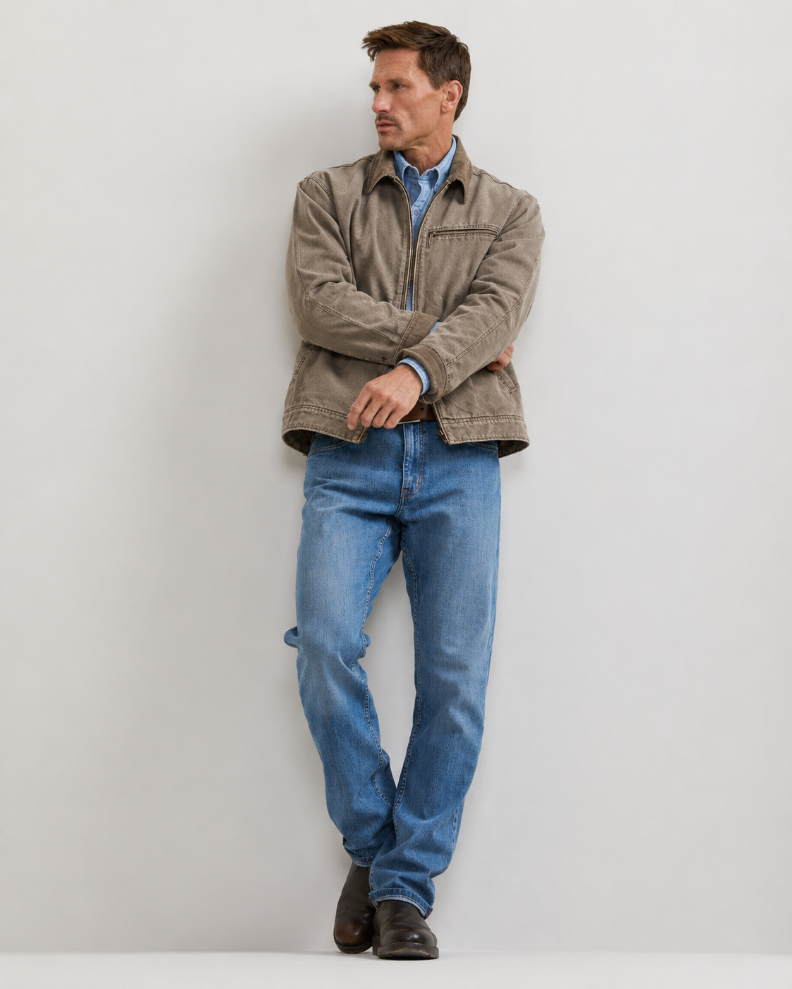 Men's Seabrook Vintage Washed Jacket-Hazelnut-Regular