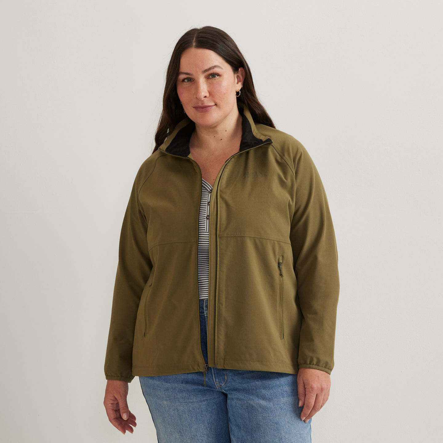 Women's Stratify Soft Shell Jacket-Alder-Plus-C1