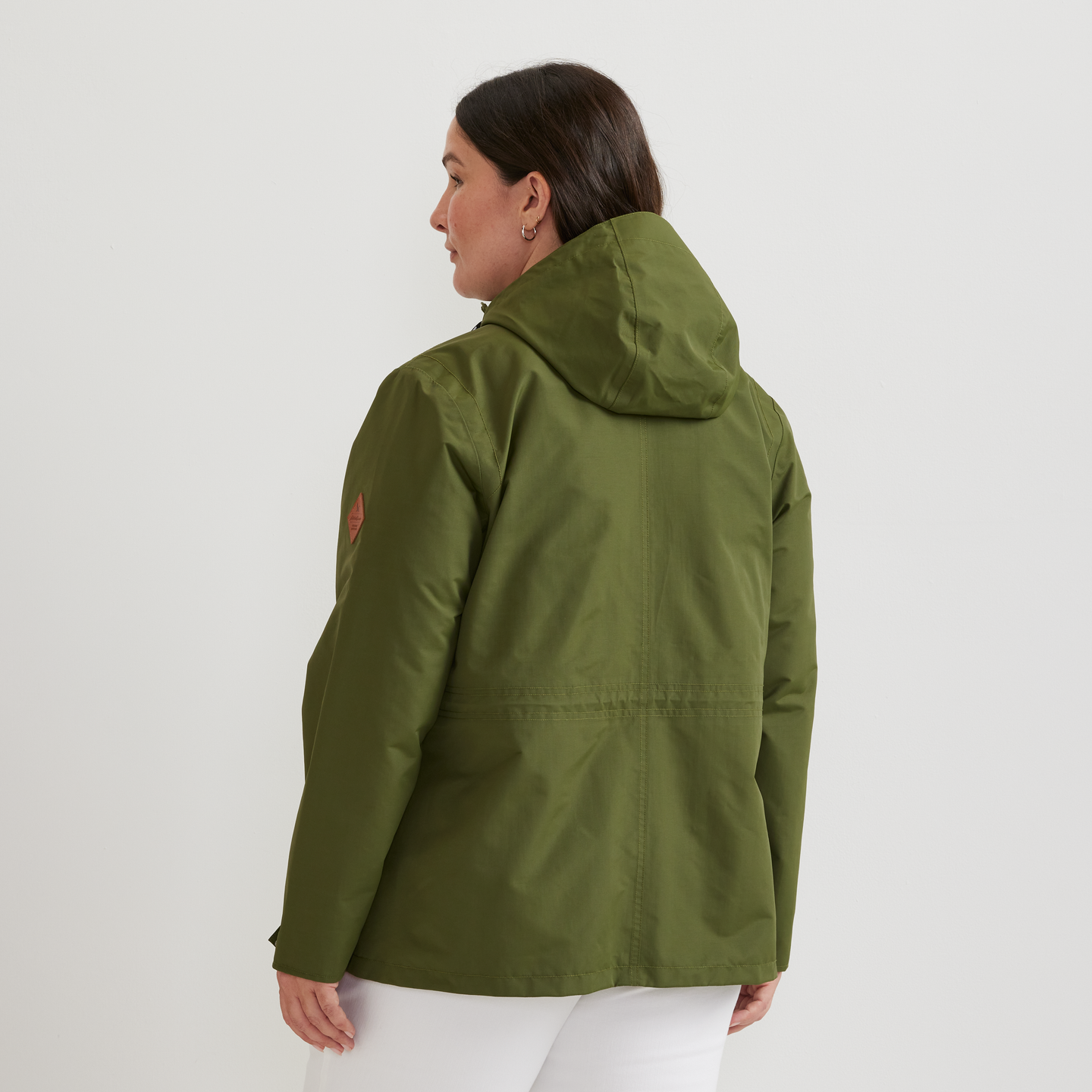 COSTWAY Trench Femme Veste de Pluie avec Capuche, Imperméable à l'Eau COSTWAY Trench Femme Veste de Pluie avec Capuche, Imperméable à l'Eau