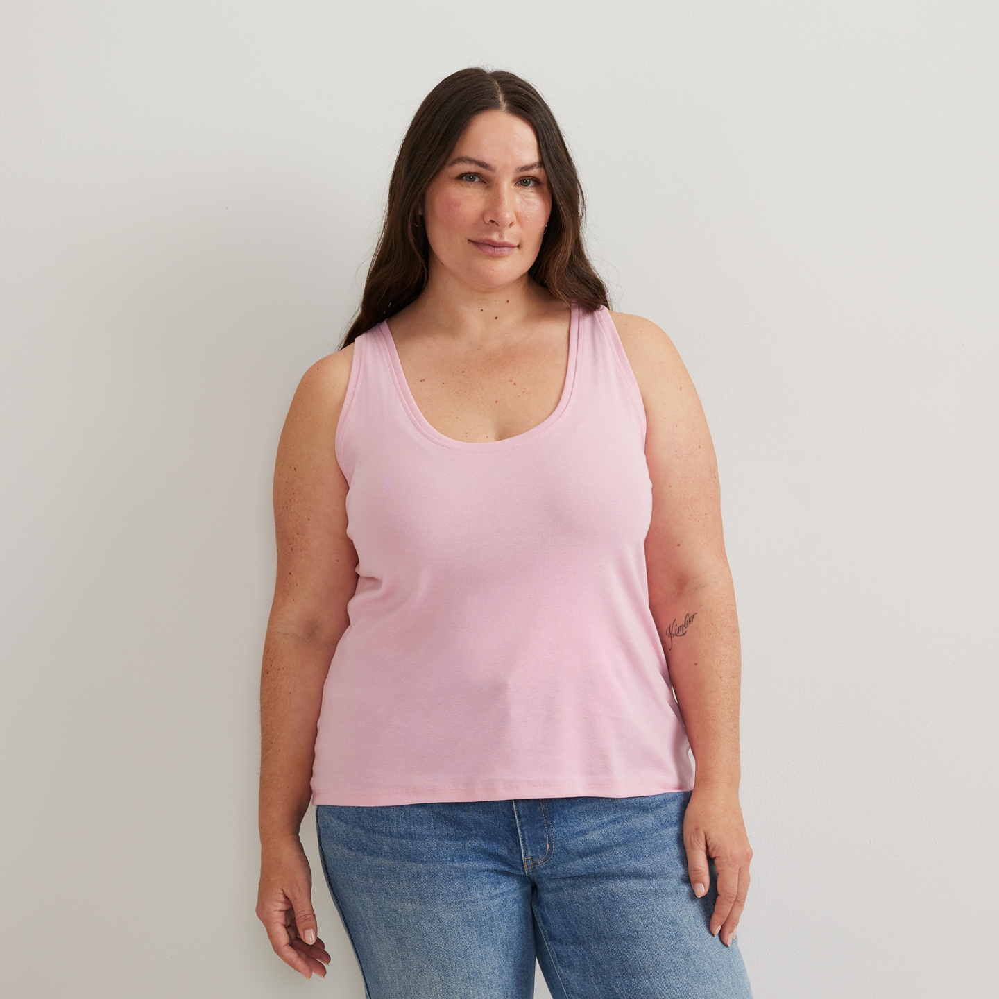 Women's Everyday Scoop-Neck Tank-Peony-Plus-C1