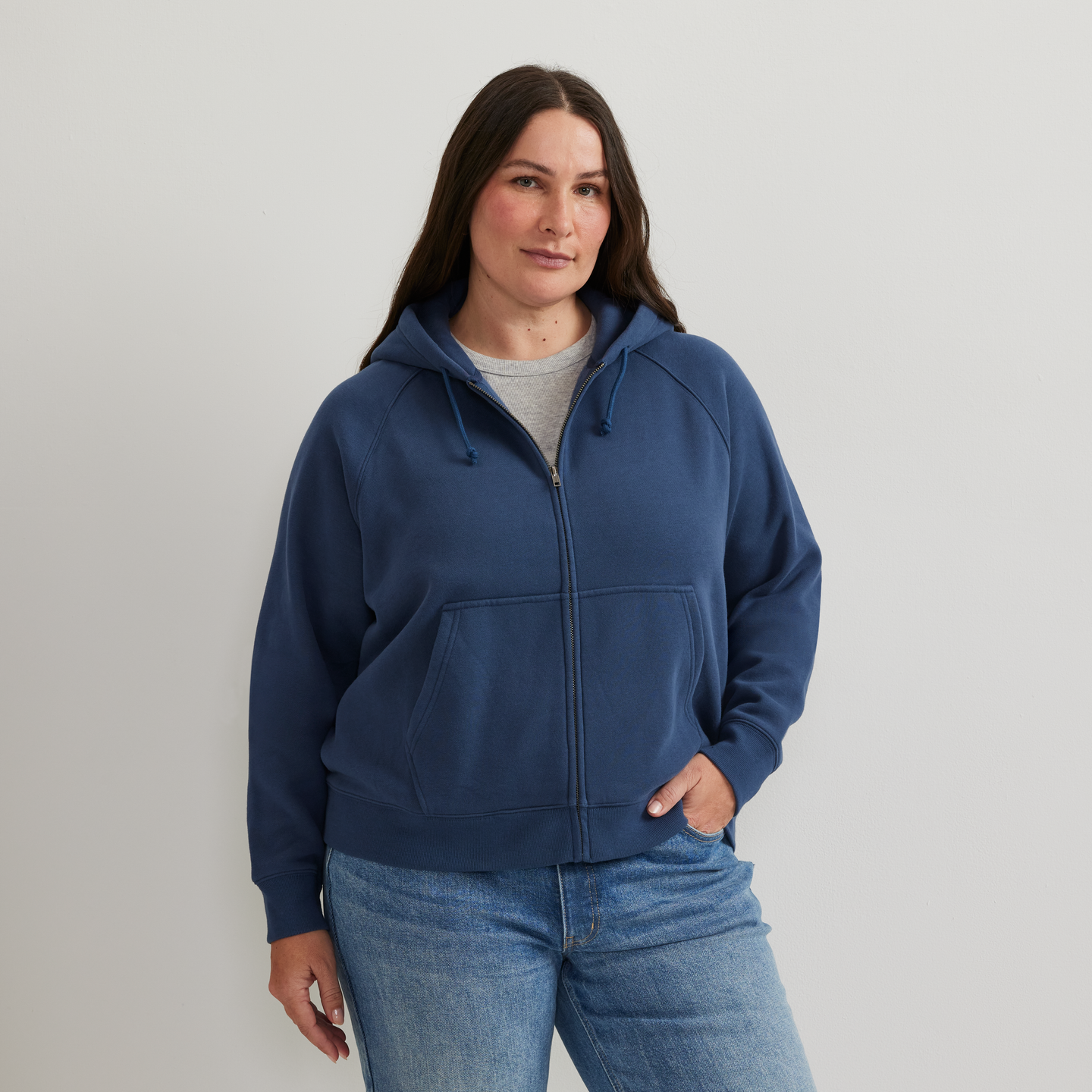 Women's Vintage Soft Full-Zip Hoodie-Dusk-Plus-C1