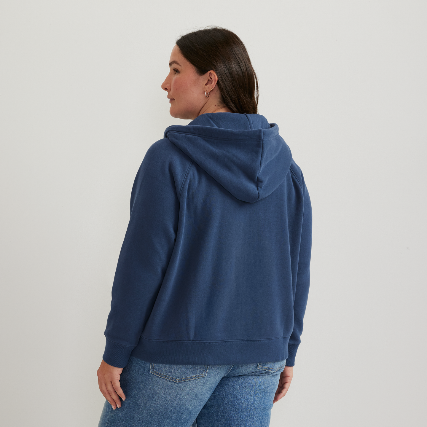 Women's Vintage Soft Full-Zip Hoodie-Dusk-Plus-F1