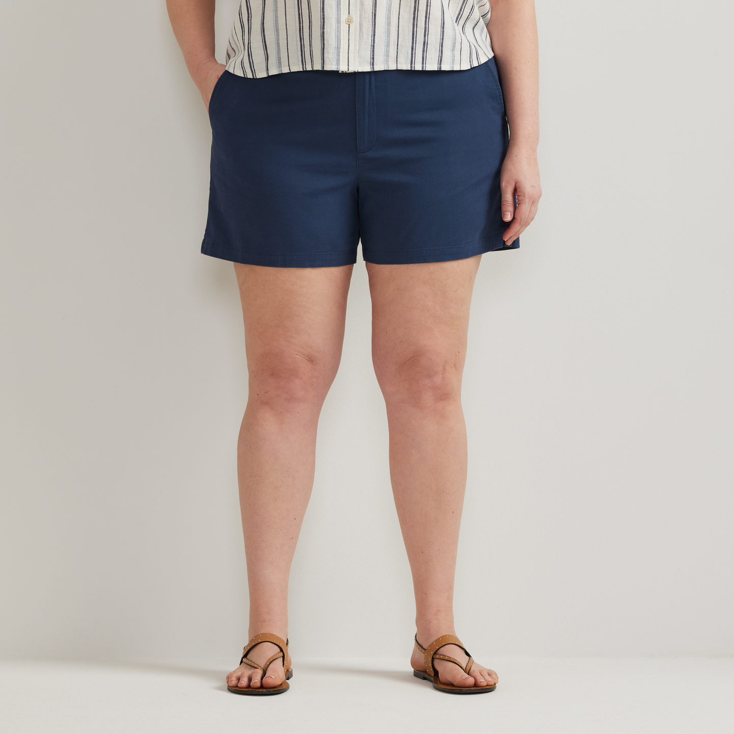 Women's Softened Legend Wash Shorts-Dusk-Plus-C1