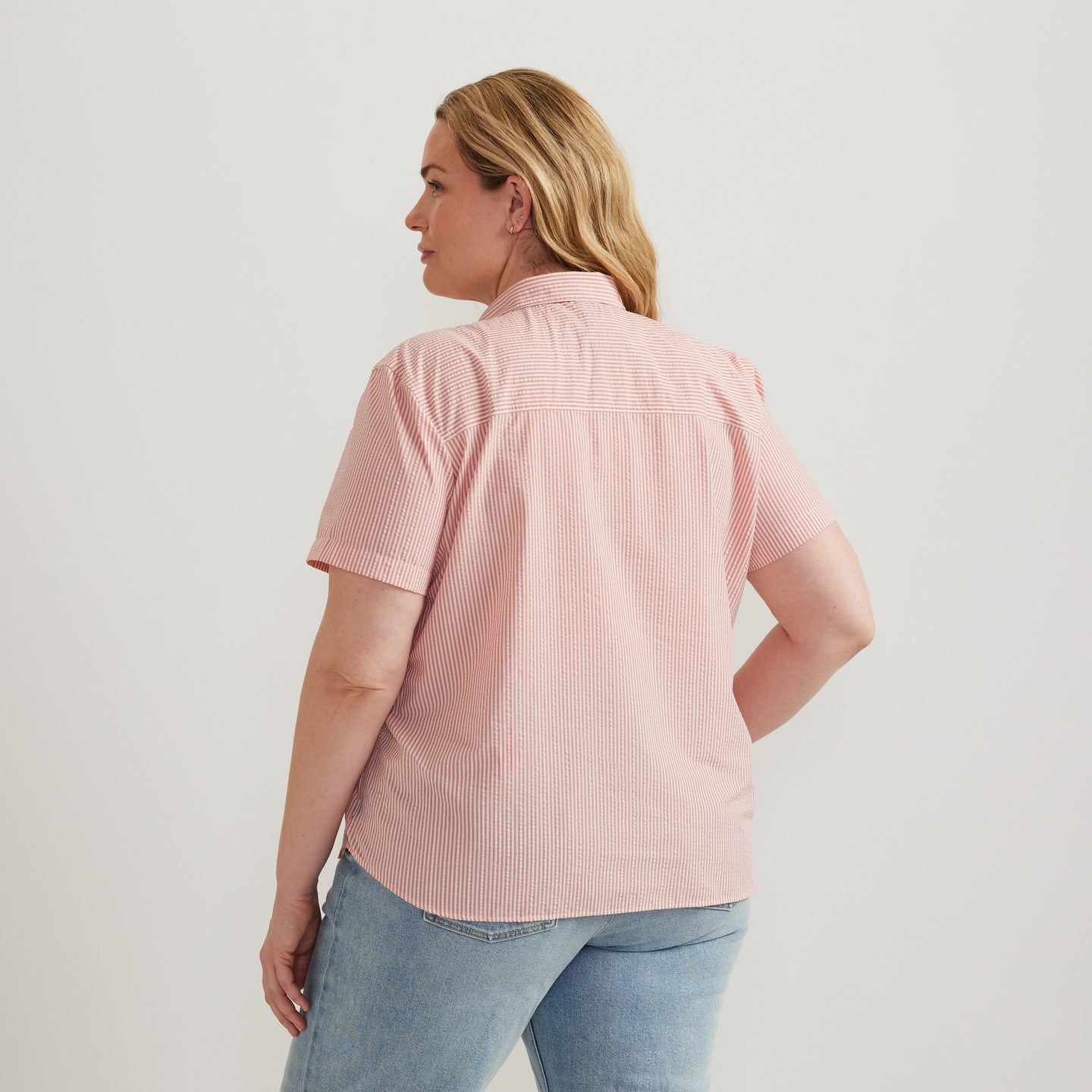 Women's Mountain 3.0 Short-Sleeve Shirt - Print-Tangelo-Plus-F1