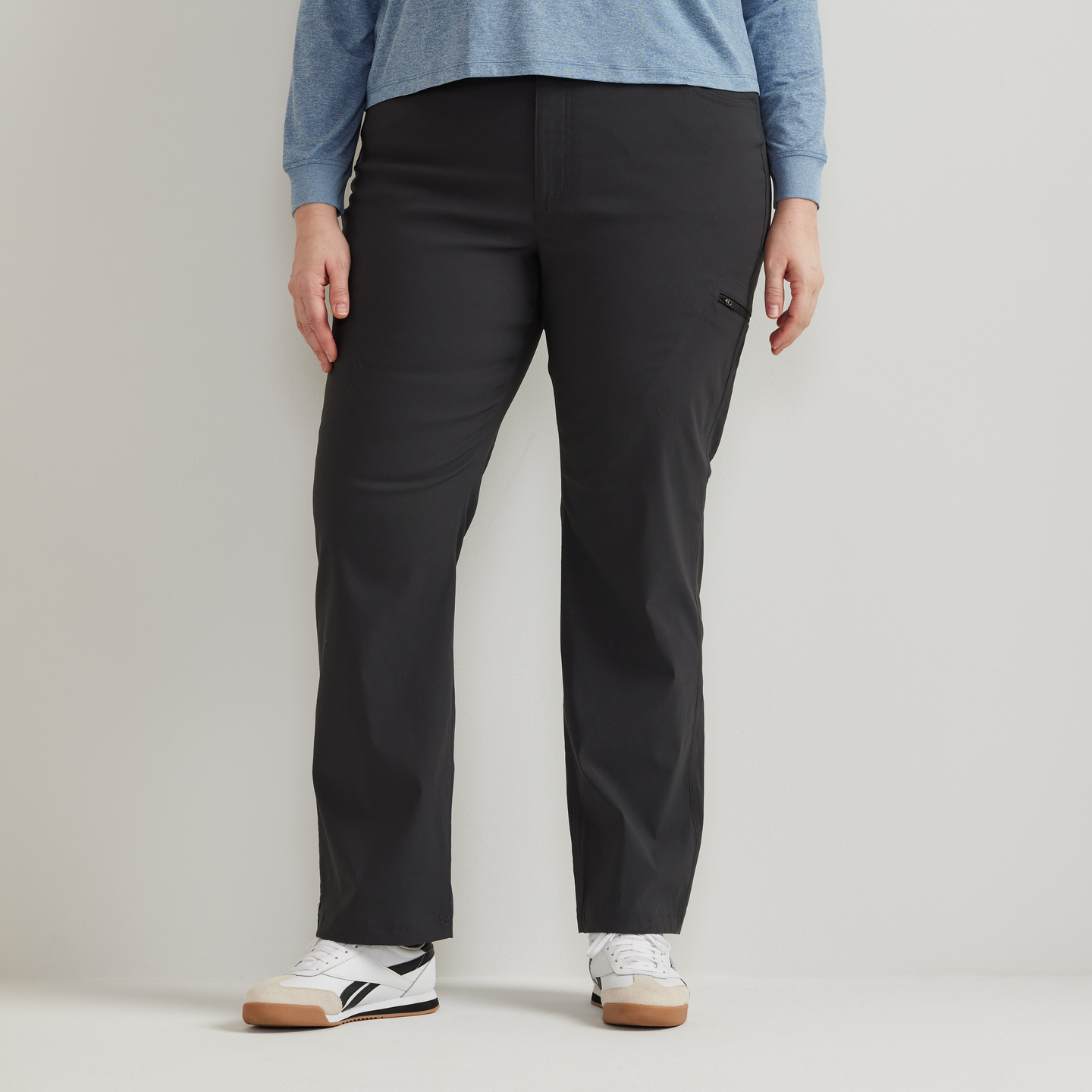 Women's Guide Pro High Rise Pants-Black-Plus-C1