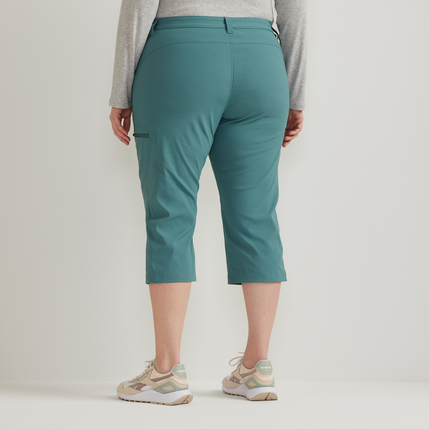 Women's Guide Pro High Rise Capri-Patina-Plus-F1