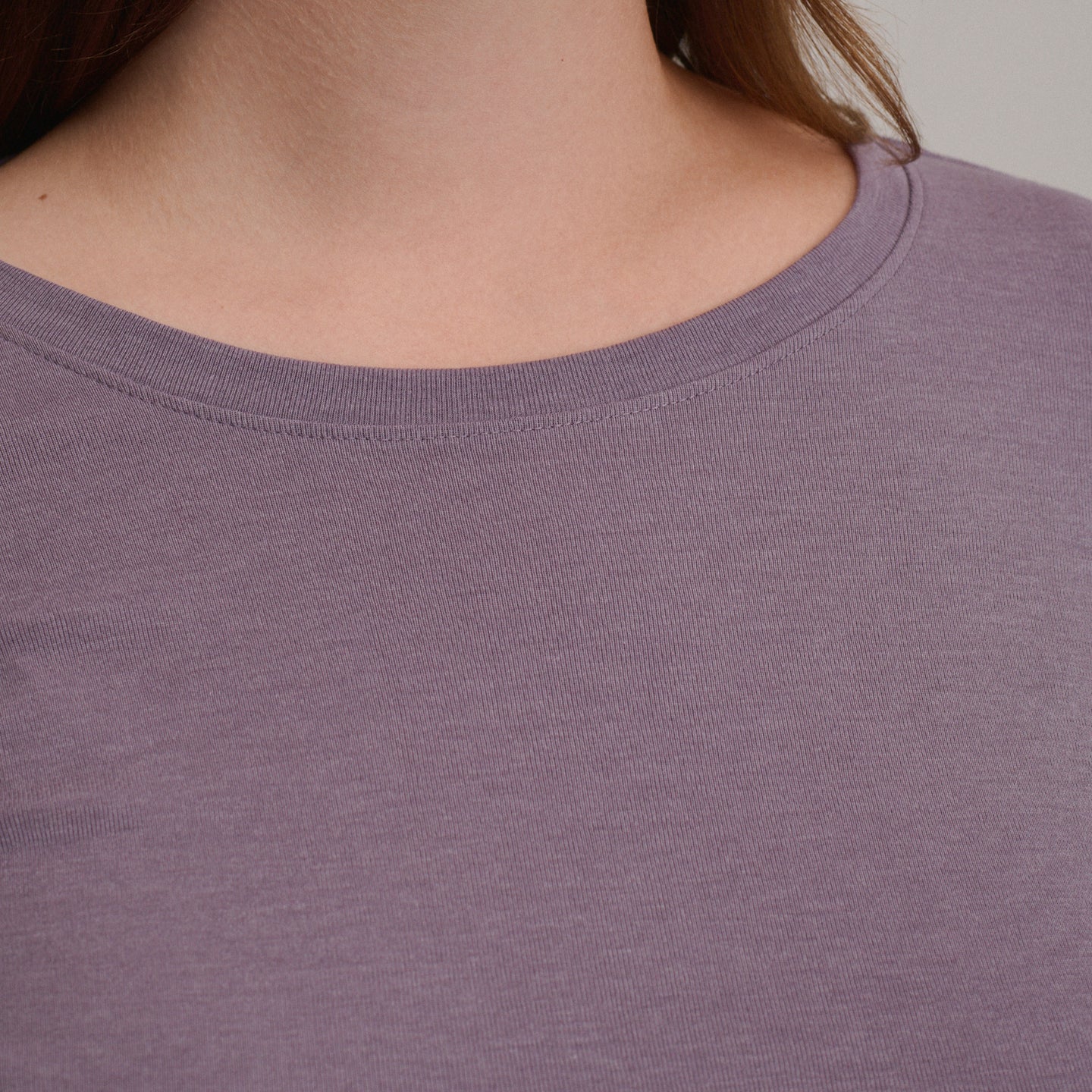 Women's Fav Long Sleeve Crew Neck Tee-Thistle-Plus-39