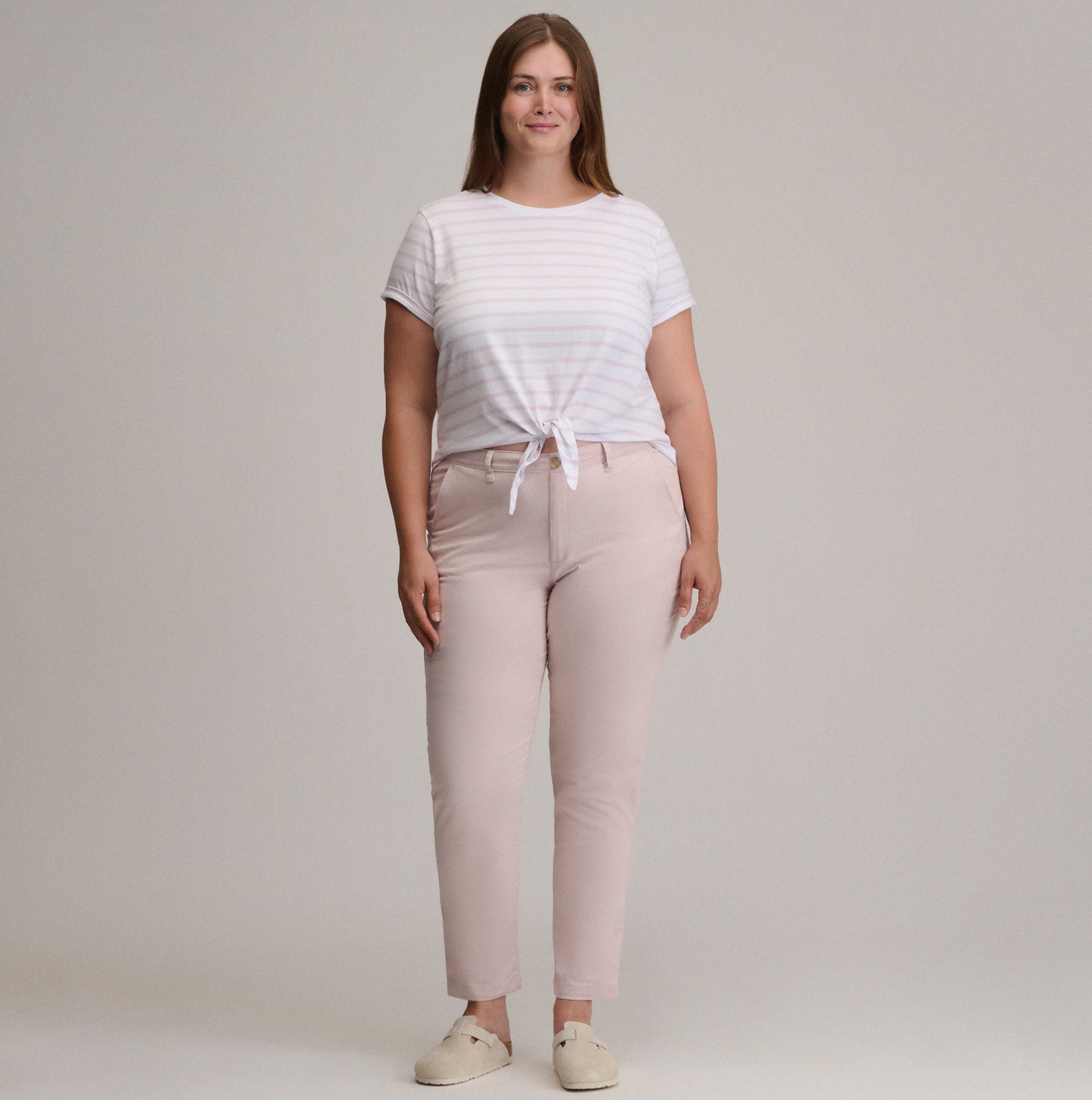 Women's Softened Legend Wash Pants-Calla Lily-Plus-8