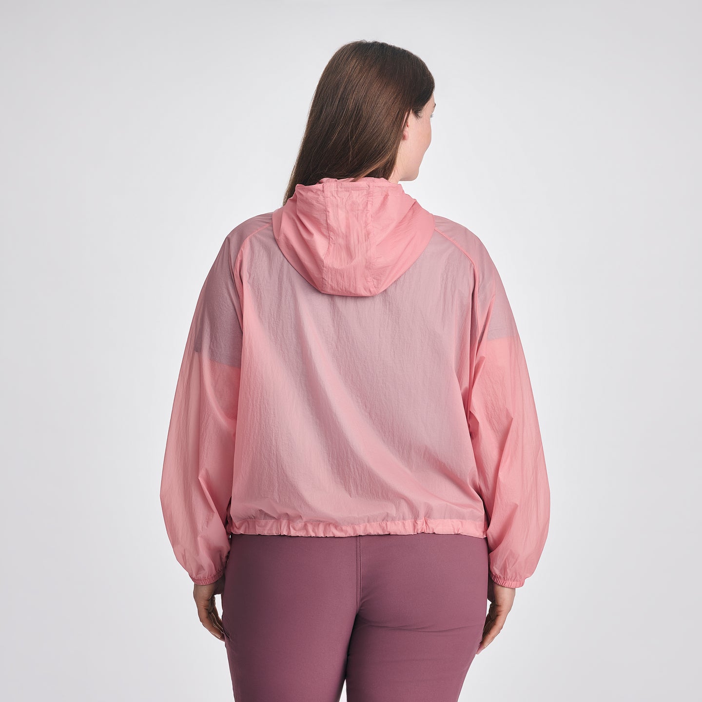 Women's Sunbeam Sheer Windbreaker-Lt Berry-4