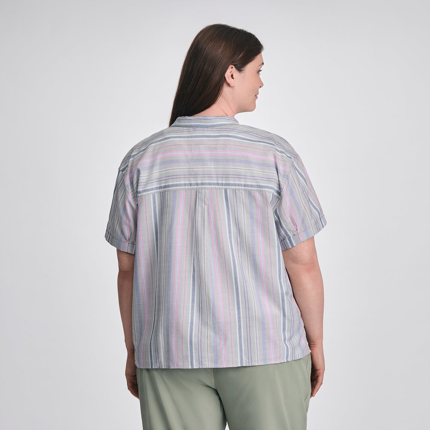 Women's Baja Short-Sleeve Shirt-Herb-2