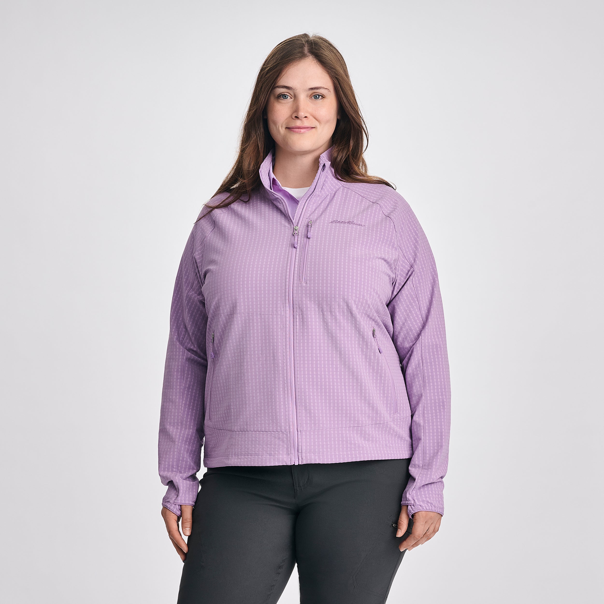 Eddie Bauer Women's Sandstone Backbone Grid Jacket