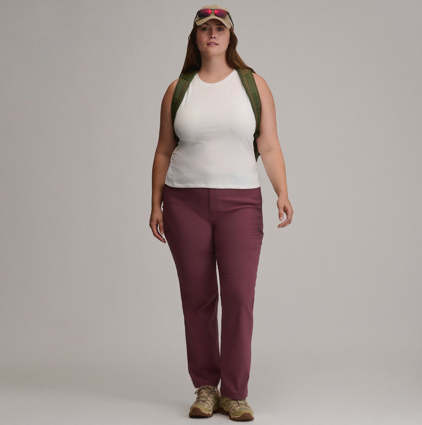 Women's Tempo Lite Tank-Snow-Plus-8