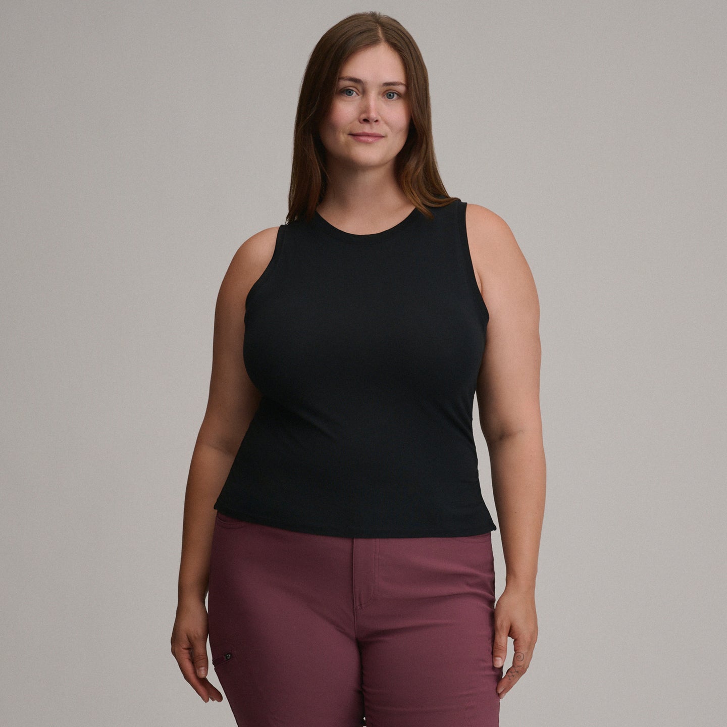 Women's Tempo Lite Tank-Black-Plus-13