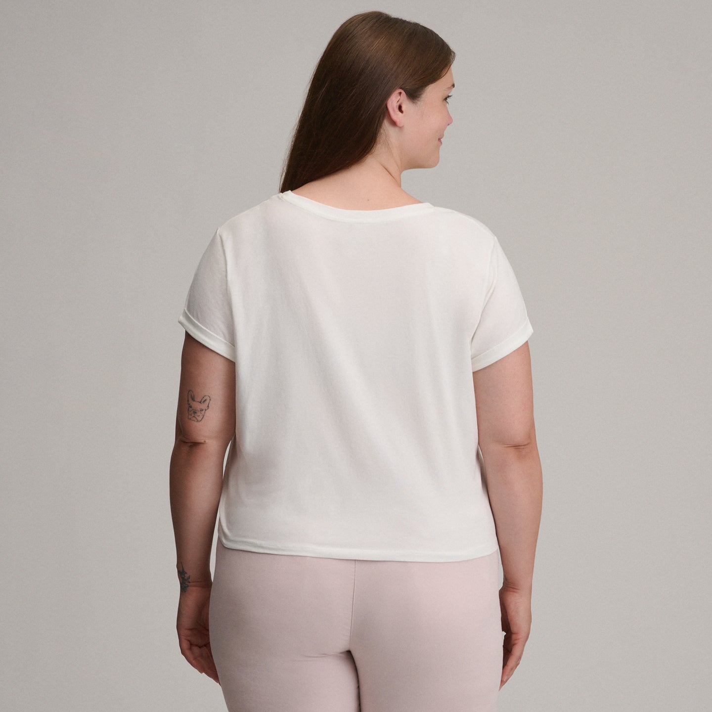 Women's Temp Lite Tie Front Tank-Snow-Plus-6