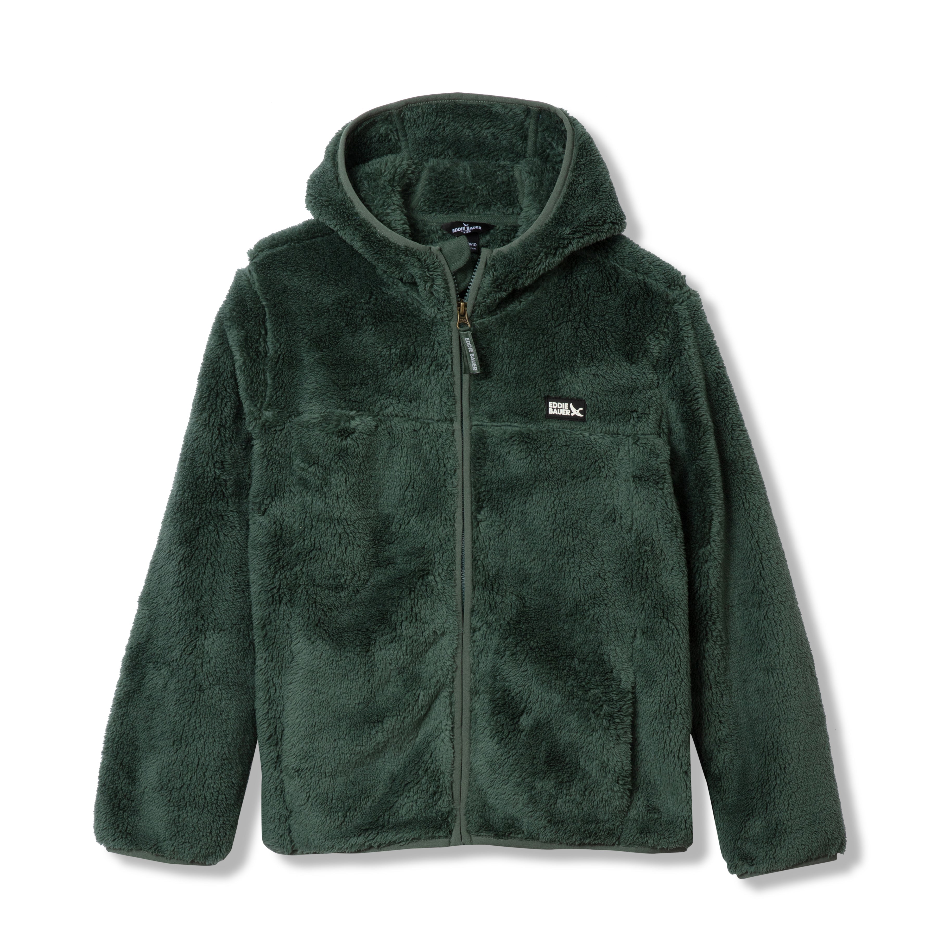 Eddie Bauer Kids Kids Quest Fleece Plush Hooded Jacket